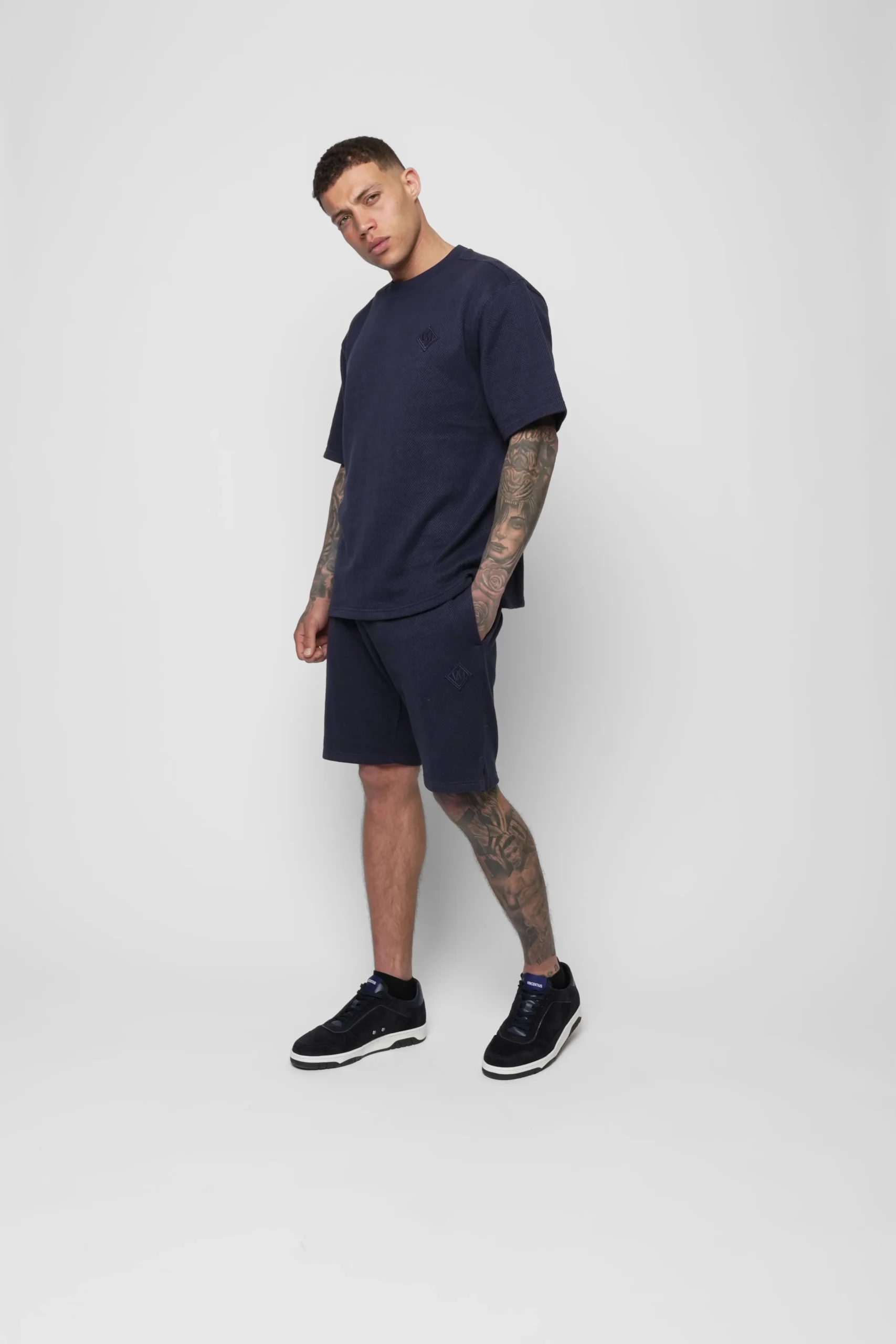 Valére Milano - Conza T-Shirt - Navy - Image 2
