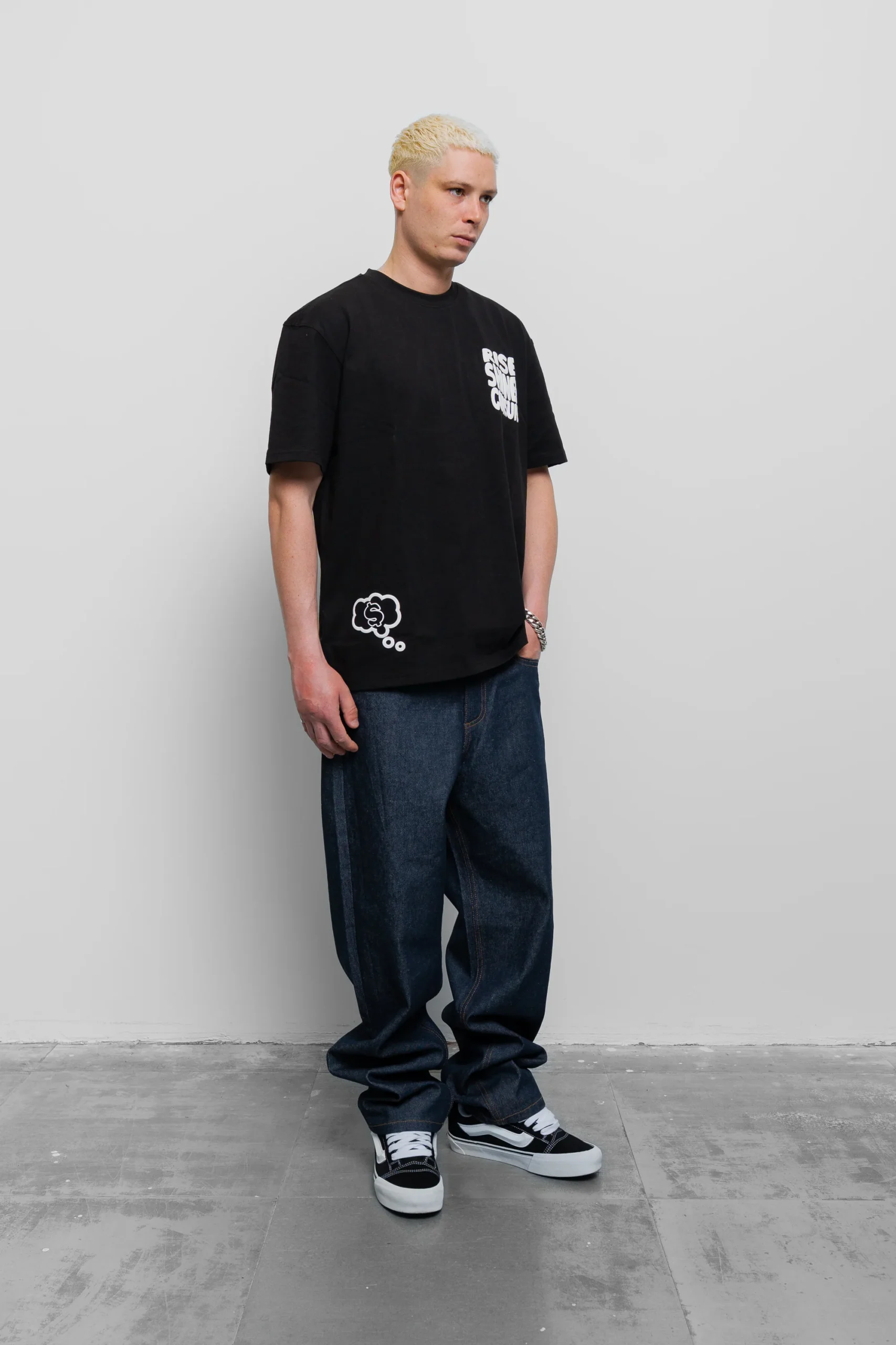 Fresh Couture - Rise T-Shirt - Black - Image 2