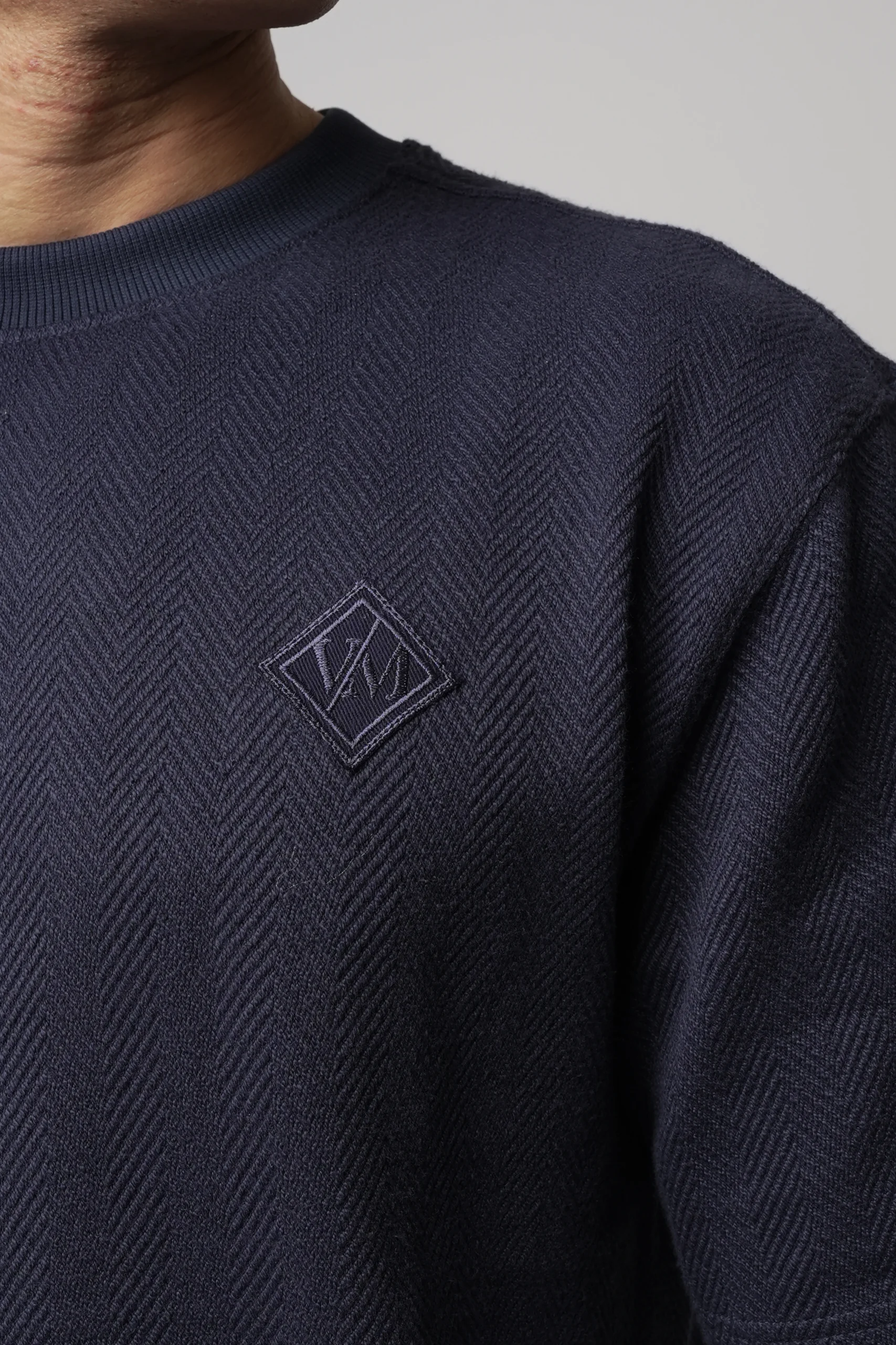 Valére Milano - Conza T-Shirt - Navy - Image 4