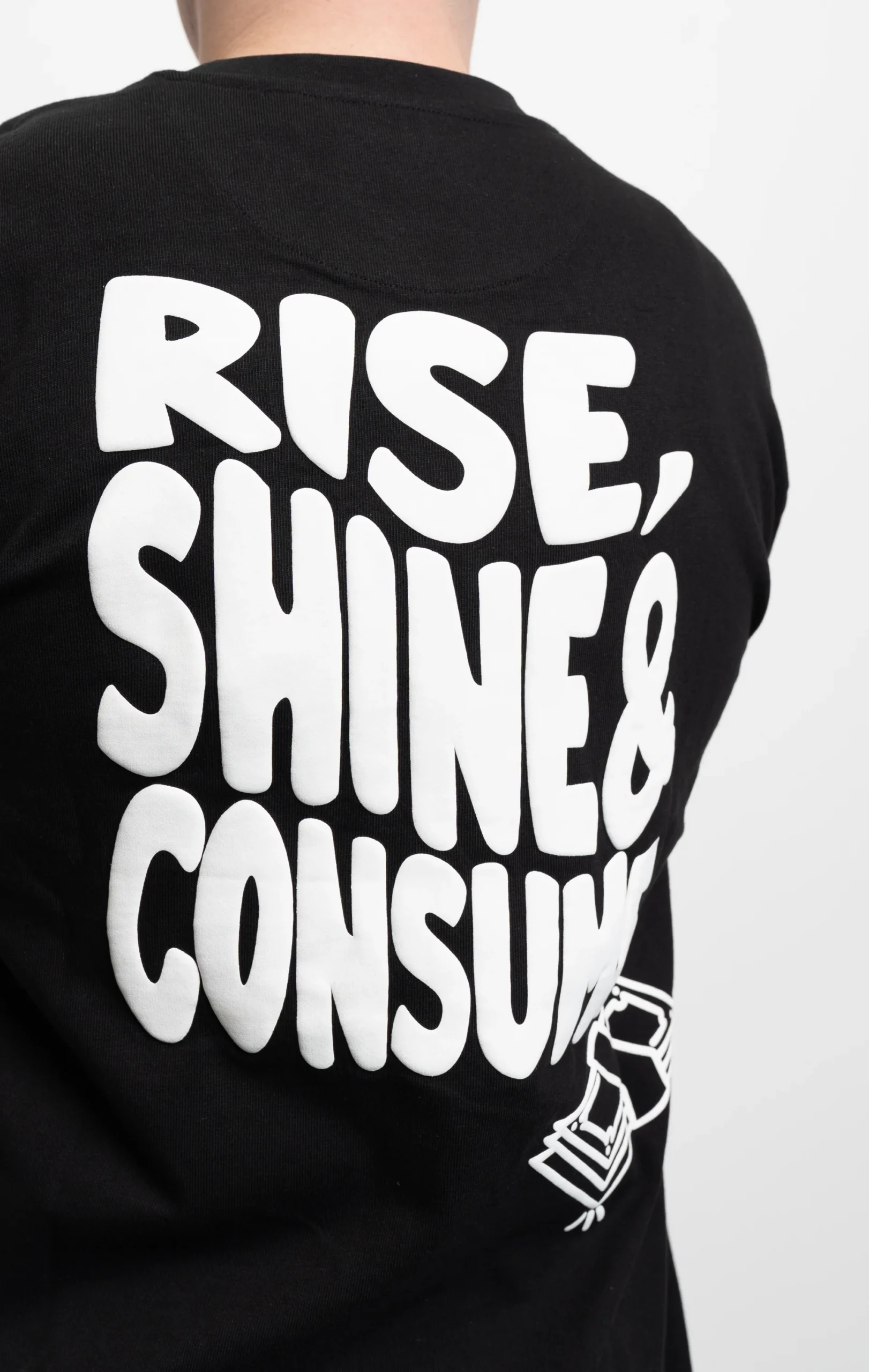Fresh Couture - Rise T-Shirt - Black - Image 4