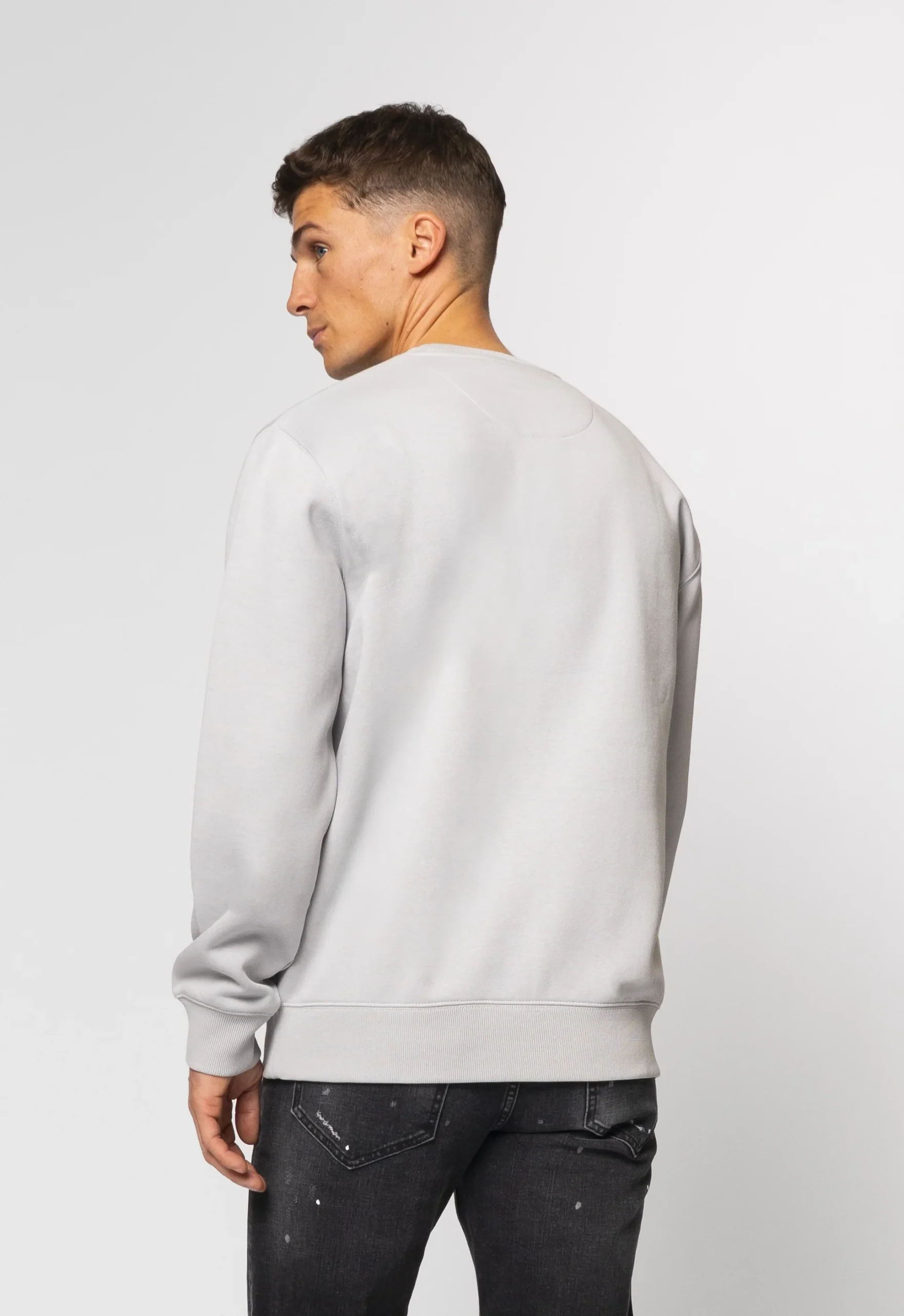 Valére Milano - Lucido Sweatshirt - Grey - Image 3