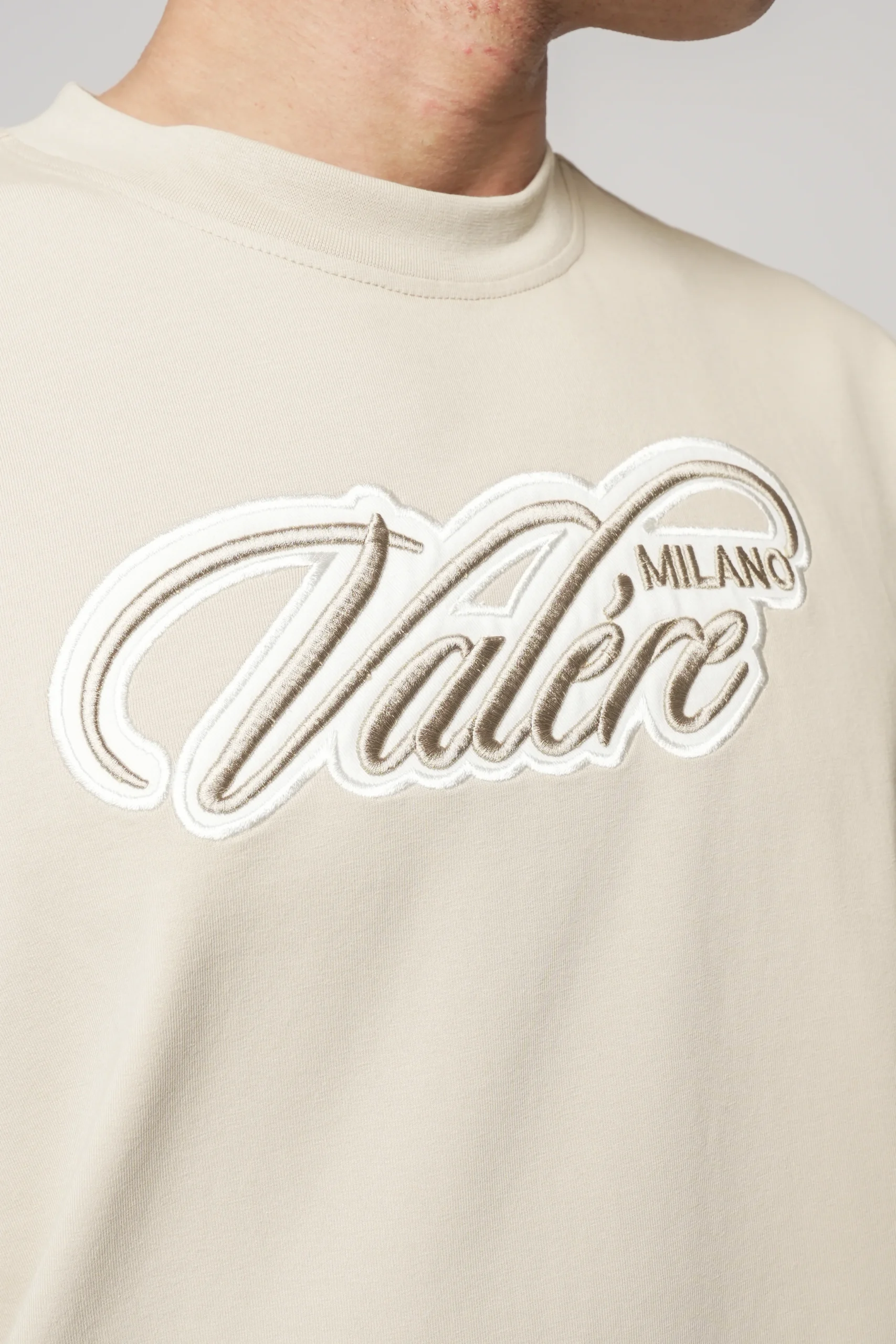 Valére Milano - Baratz T-Shirt - Stone - Image 5