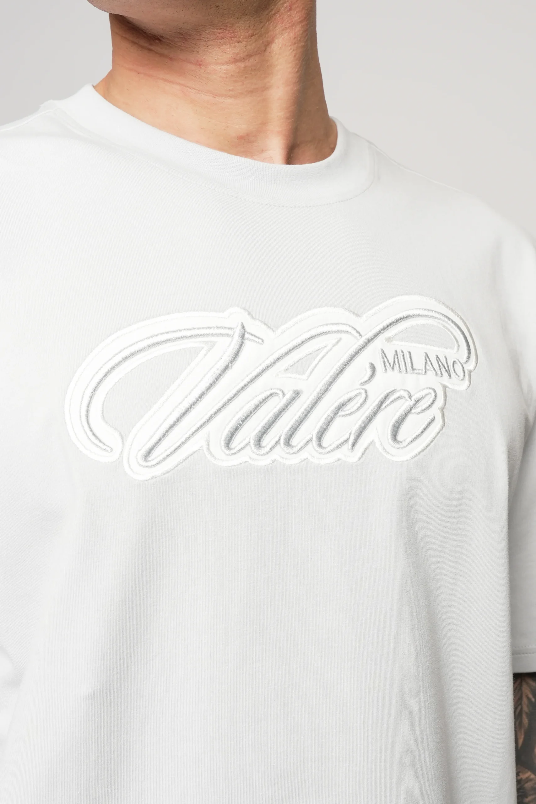 Valére Milano - Baratz T-Shirt - Grey - Image 5