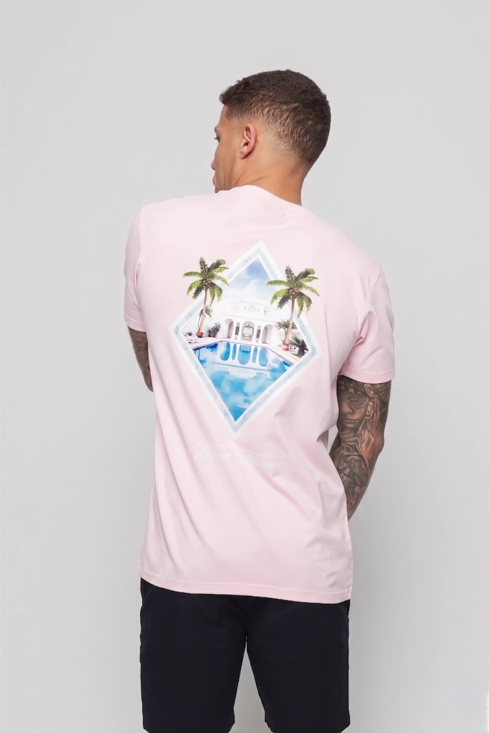 Valére Milano - Iseo T-Shirt - Pink - Image 3
