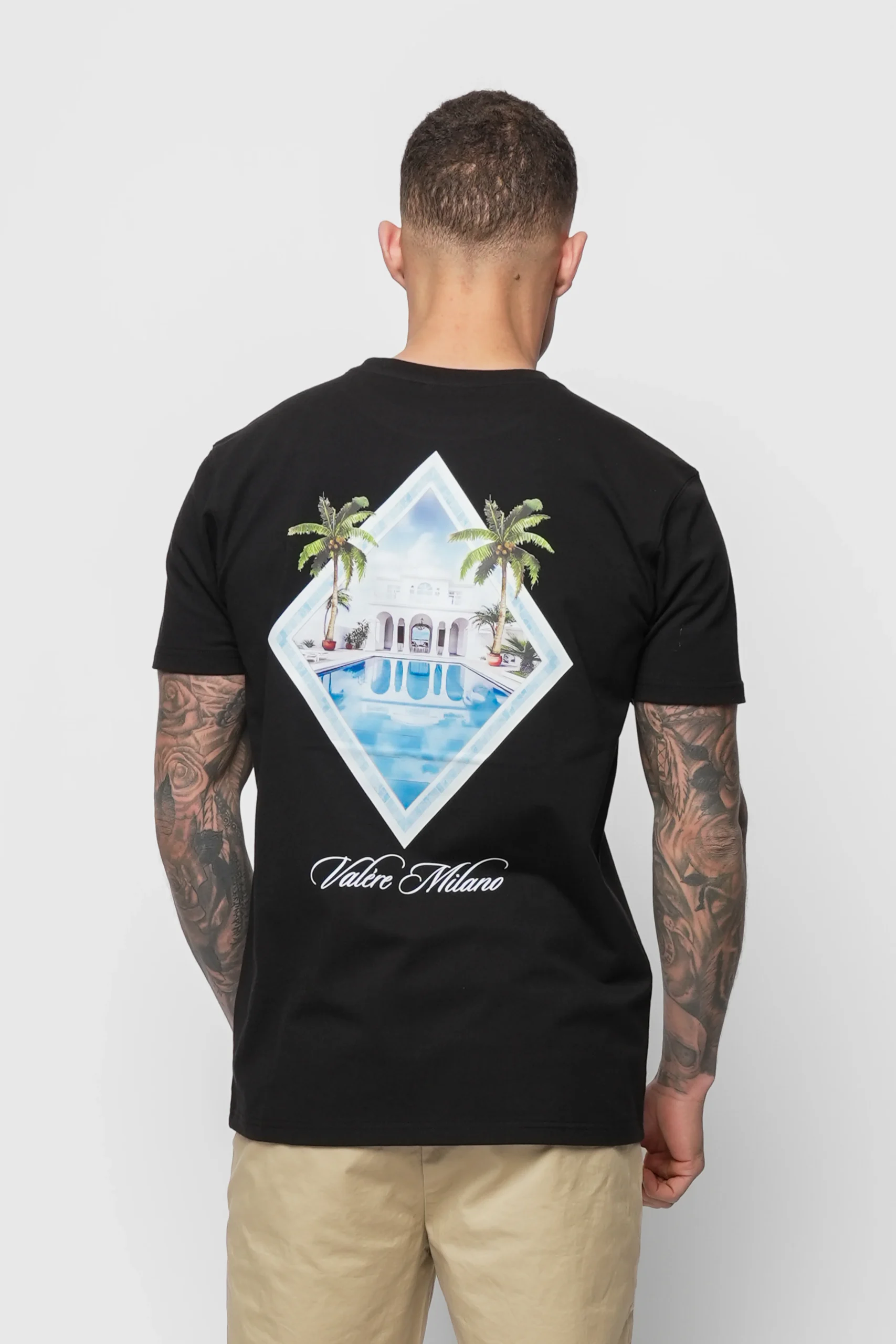 Valére Milano - Iseo T-Shirt - Black - Image 4