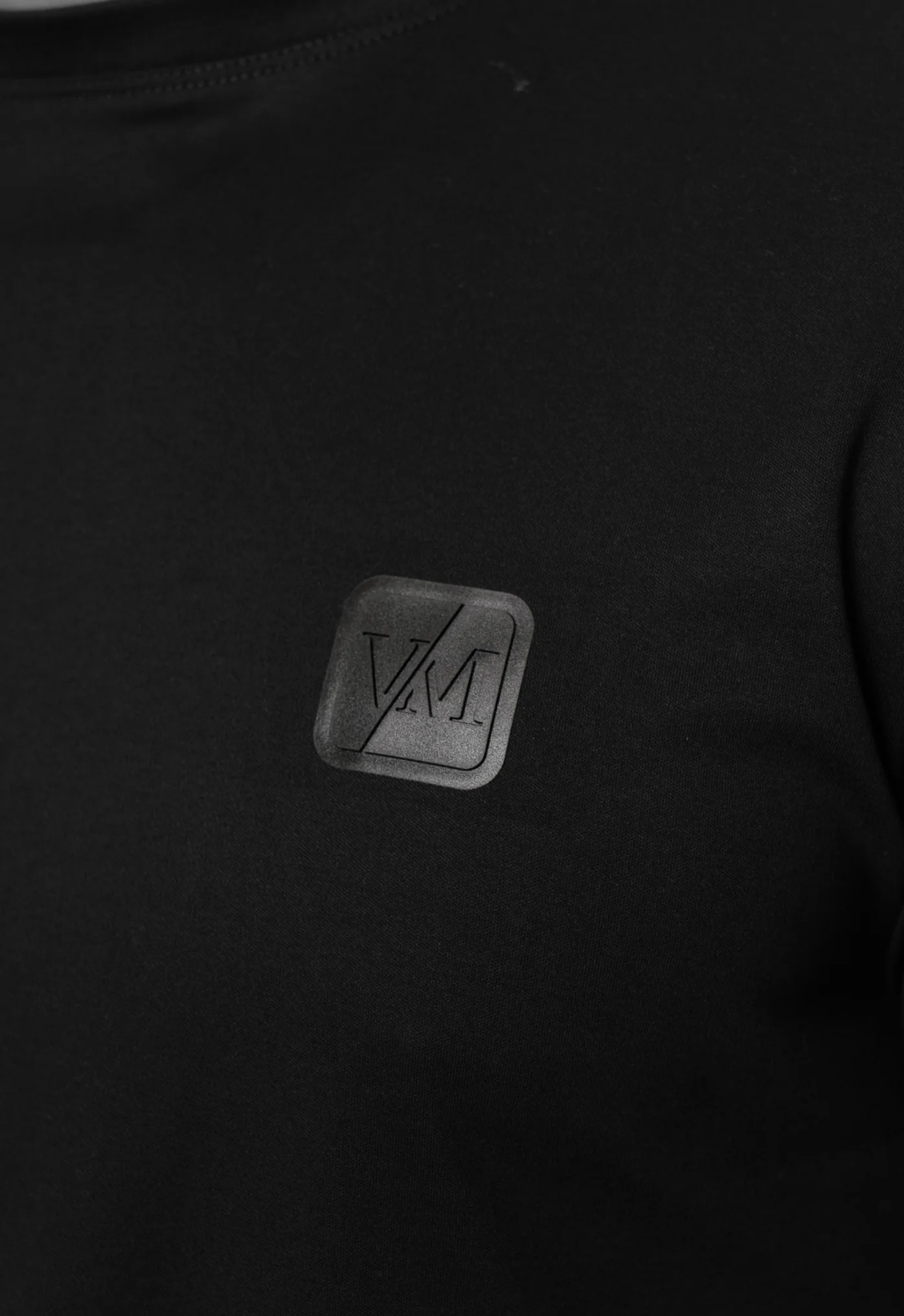 Valére Milano - Luxe Mercerised T-Shirt - Black - Image 4