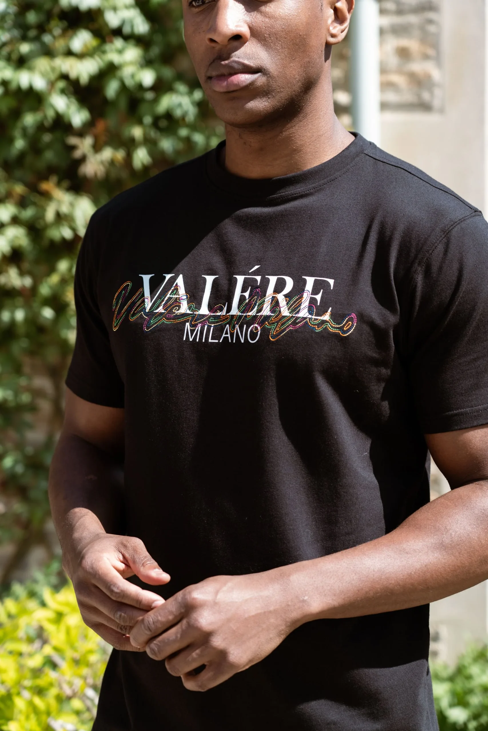 Valére Milano - Baleno T-Shirt - Black - Image 5