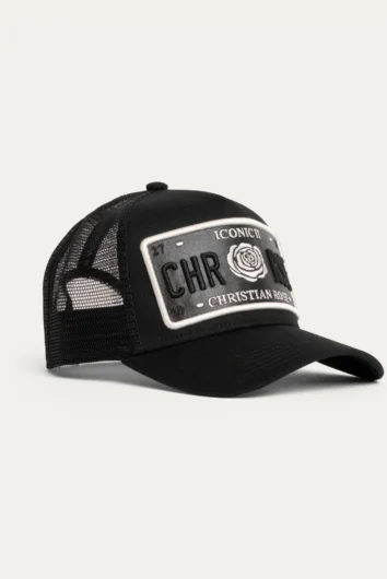Christian Rose - Vinyl Plate Cap - Black/White