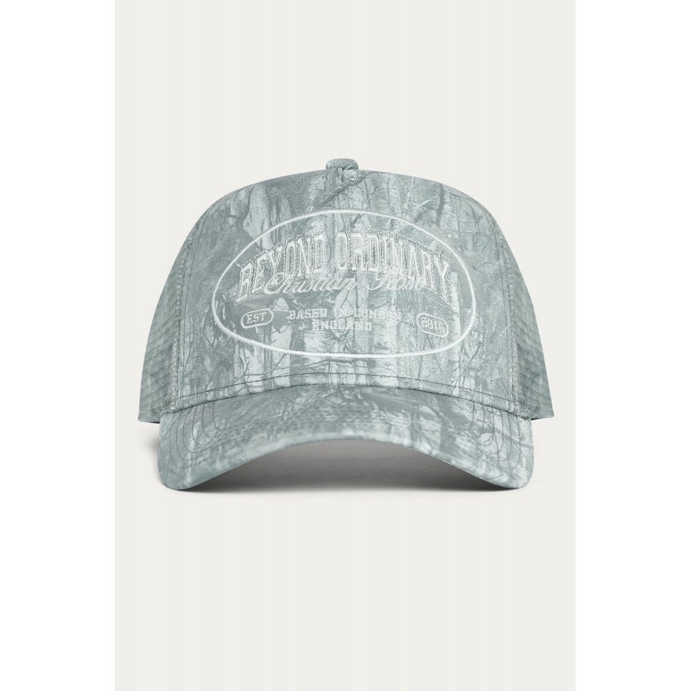 Christian Rose - Beyond Ordinary Trucker Cap - Green Woodland - Image 3