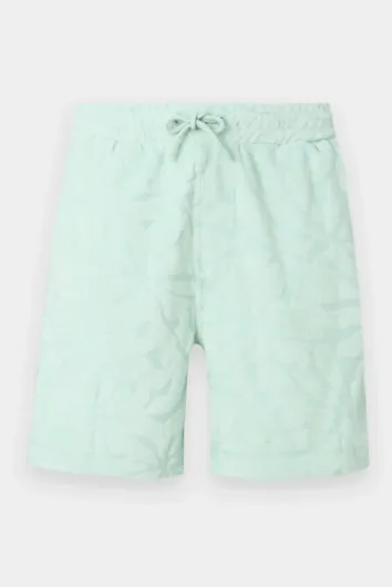 BOSS - SE Flowers Shorts - Turquoise