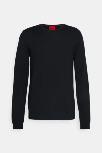 HUGO - San Cedric Wool Jumper - Navy