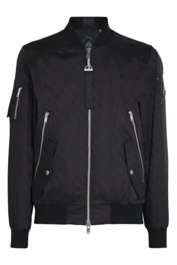 Moose Knuckles - Courville Mono Bomber Jacket - Black