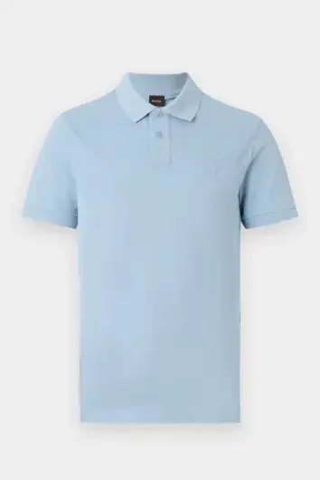 BOSS - Passenger Slim-Fit Polo Shirt - Light Pastel Blue