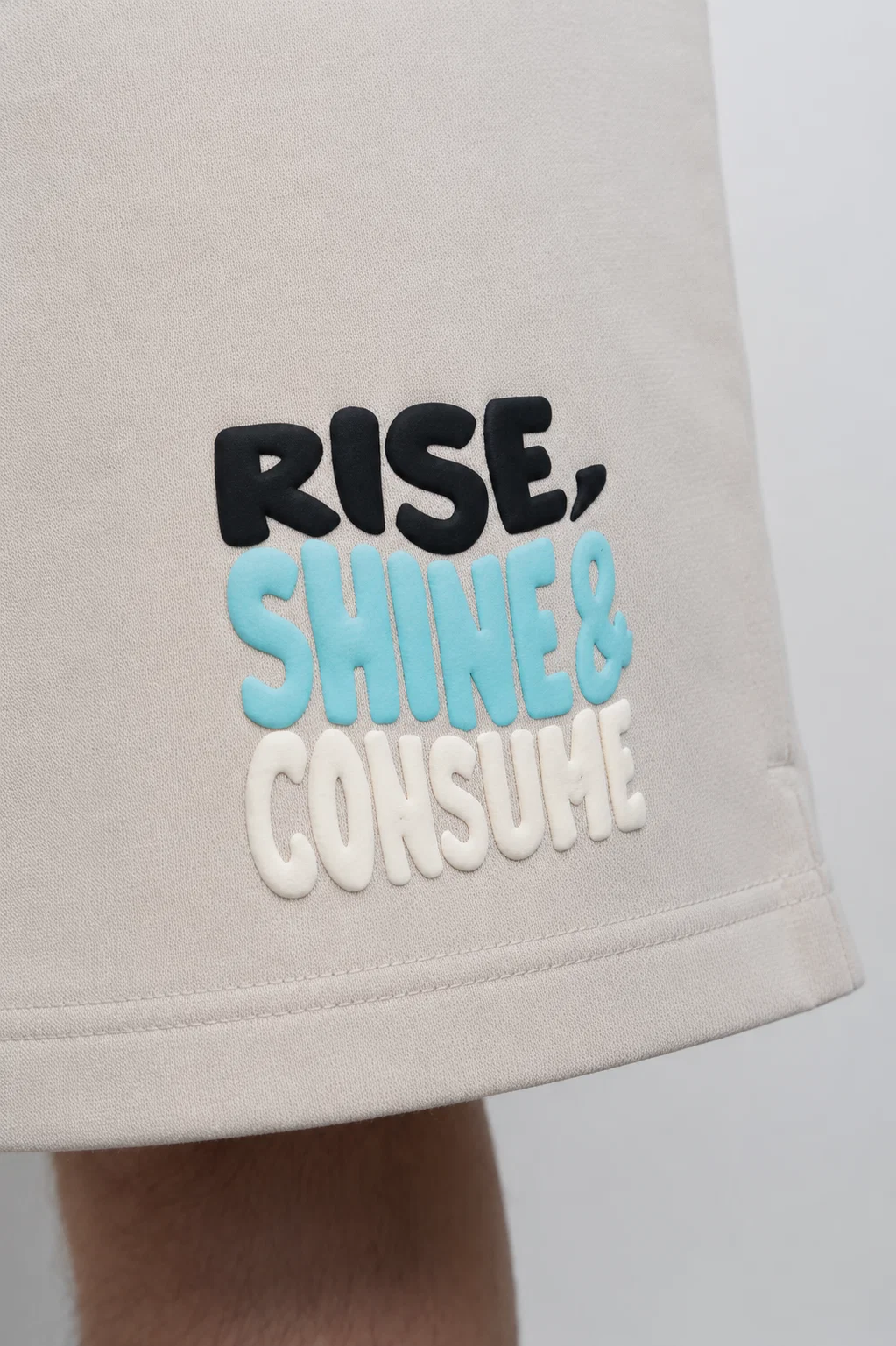 Fresh Couture - Rise Shorts 070 - Grey - Image 3