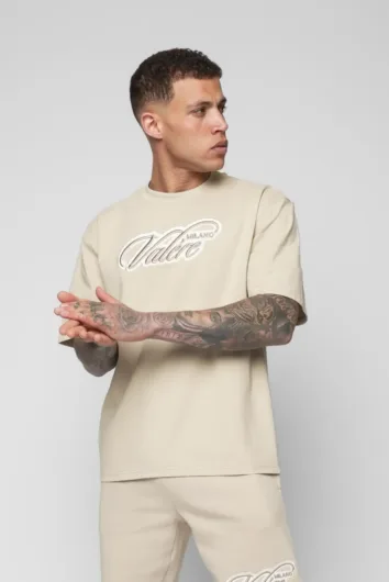 Valére Milano - Baratz T-Shirt - Stone