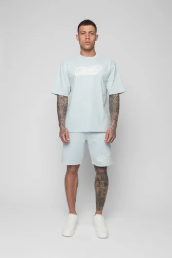 Valére Milano - Baratz T-Shirt - Sky