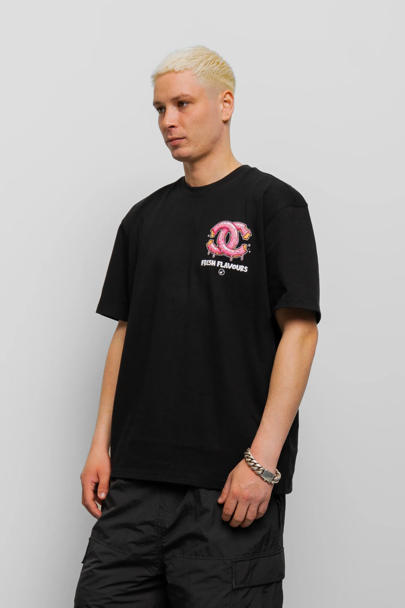 Fresh Couture - Chomp T-Shirt - Black - Image 2
