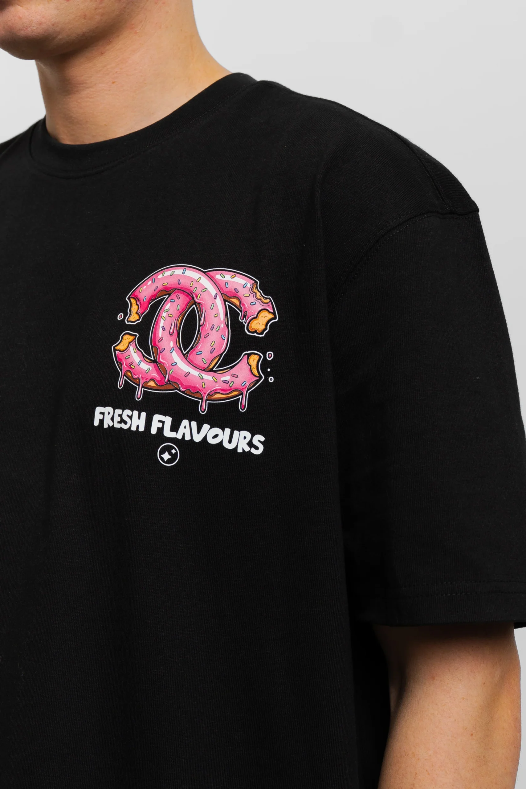 Fresh Couture - Chomp T-Shirt - Black - Image 4