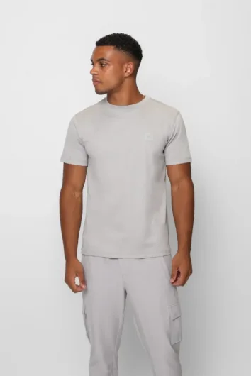 Valére Milano - Luxe Mercerised T-Shirt - Grey