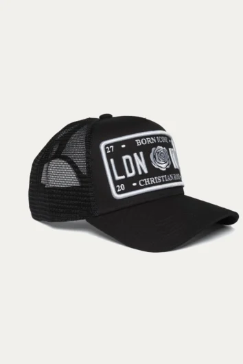Christian Rose - Iconic Plate Cap - Black/White