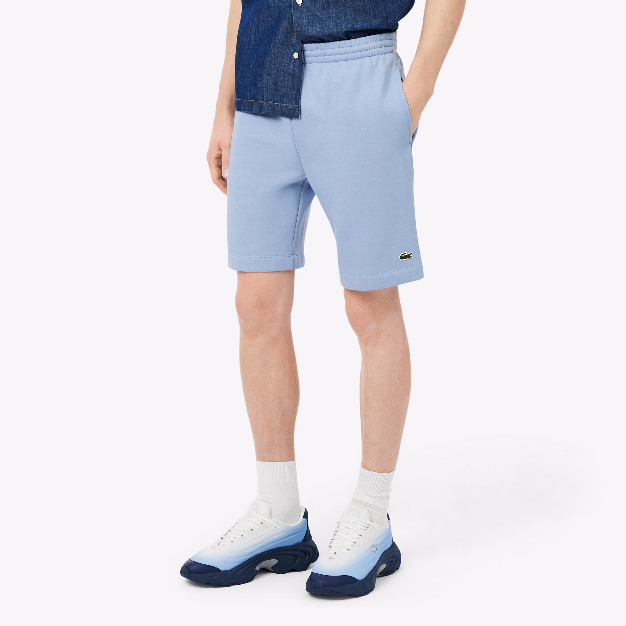 Lacoste - Fleece Shorts GH9627 - Sky - Image 3