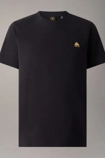 Moose Knuckles - Crescent Gold T-Shirt - Black