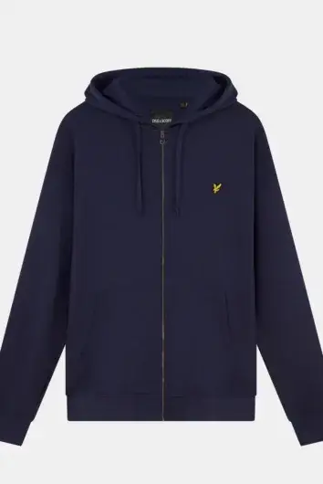 Lyle & Scott - Zipthrough ML420 Hoodie - Navy