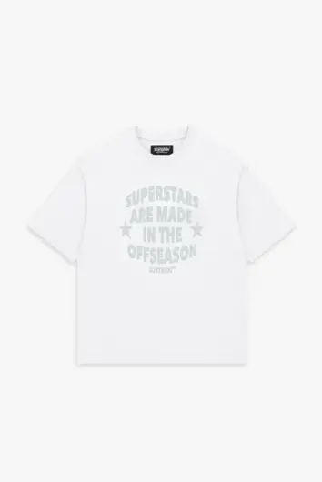 Kortsiide - Superstar Classic T-Shirt - White/Air Blue