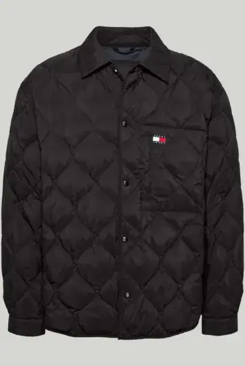 Tommy Hilfiger - Quilted Shacket - Black