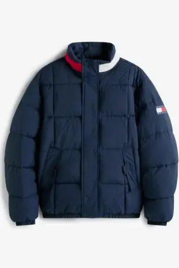 Tommy Hilfiger - DNA Collar Puffer Jacket - Navy