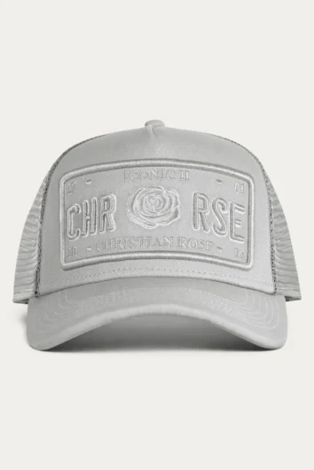 Christian Rose - Iconic II Plate - Ice Grey