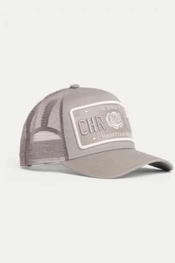 Christian Rose - Vinyl Plate Cap - Grey/White