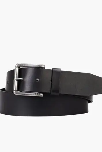 BOSS - Joris Leather Belt - Black
