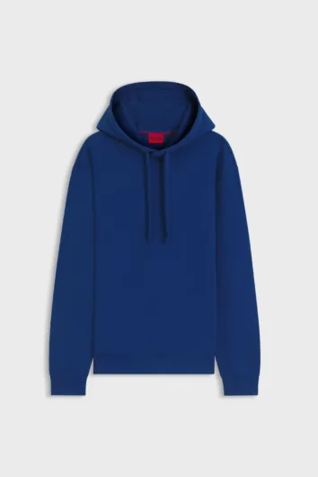 HUGO - Dapo Logo Print Hoodie - Blue