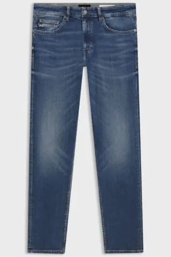 BOSS - Delaware Slim-Fit Denim Jeans - Light Blue