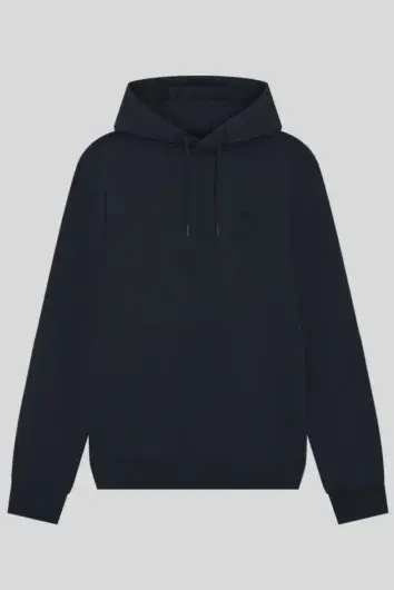 Lyle & Scott - Superfine Loopback ML2256 Hoodie - Dark Navy