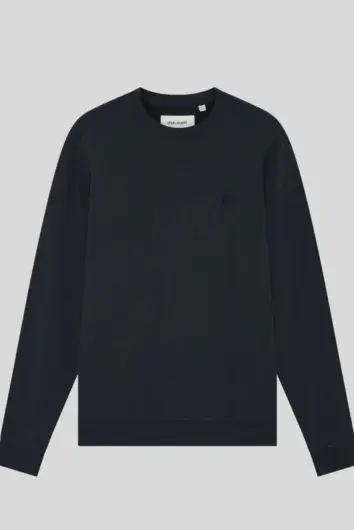 Lyle & Scott - Superfine Crewneck ML2255 Sweatshirt - Dark Navy