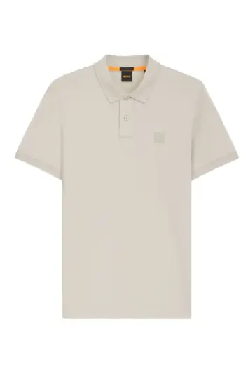 BOSS - Passenger Slim-Fit Polo Shirt - Open Grey