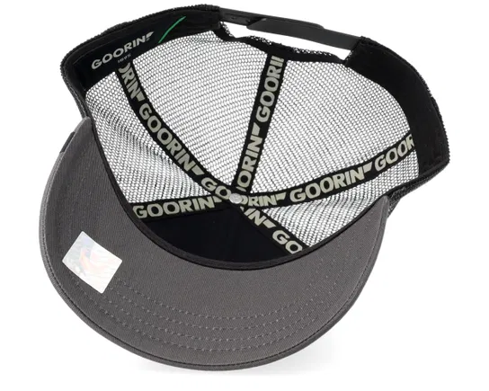 Goorin Bros - The Boss Gorilla Trucker Cap - Grey - Image 6