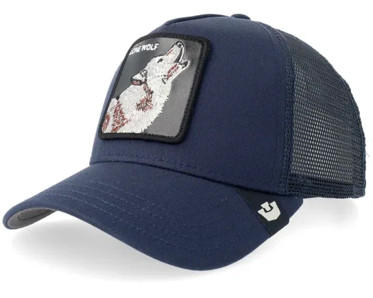 Goorin Bros - Lone Wolf Trucker Cap - Navy - Image 2