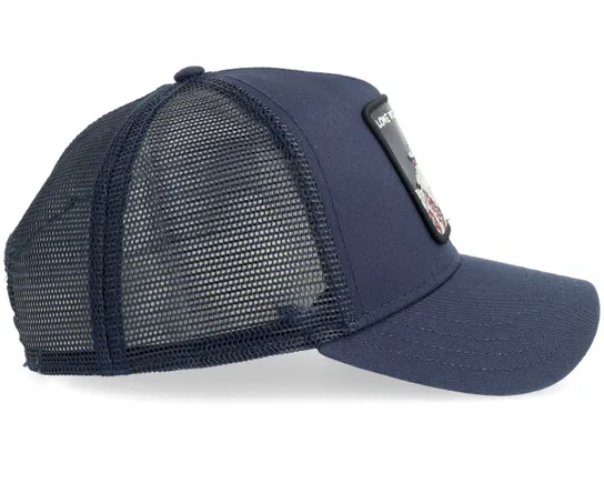 Goorin Bros - Lone Wolf Trucker Cap - Navy - Image 5