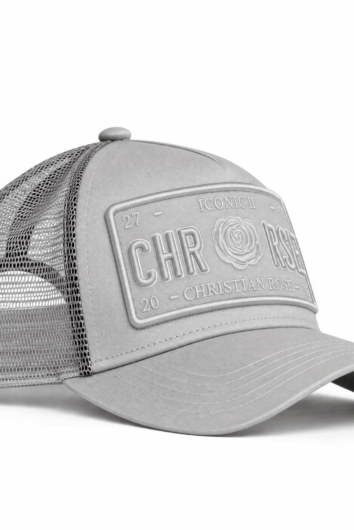Christian Rose - Iconic II Plate - Ice Grey