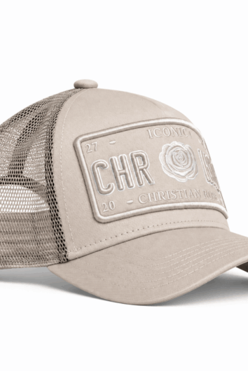 Christian Rose – Vinyl Plate Cap – GreyWhite