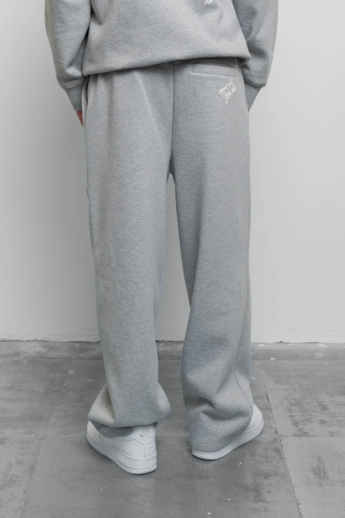 Fresh Couture - Rise Jogger 054 - Marl Grey - Image 4
