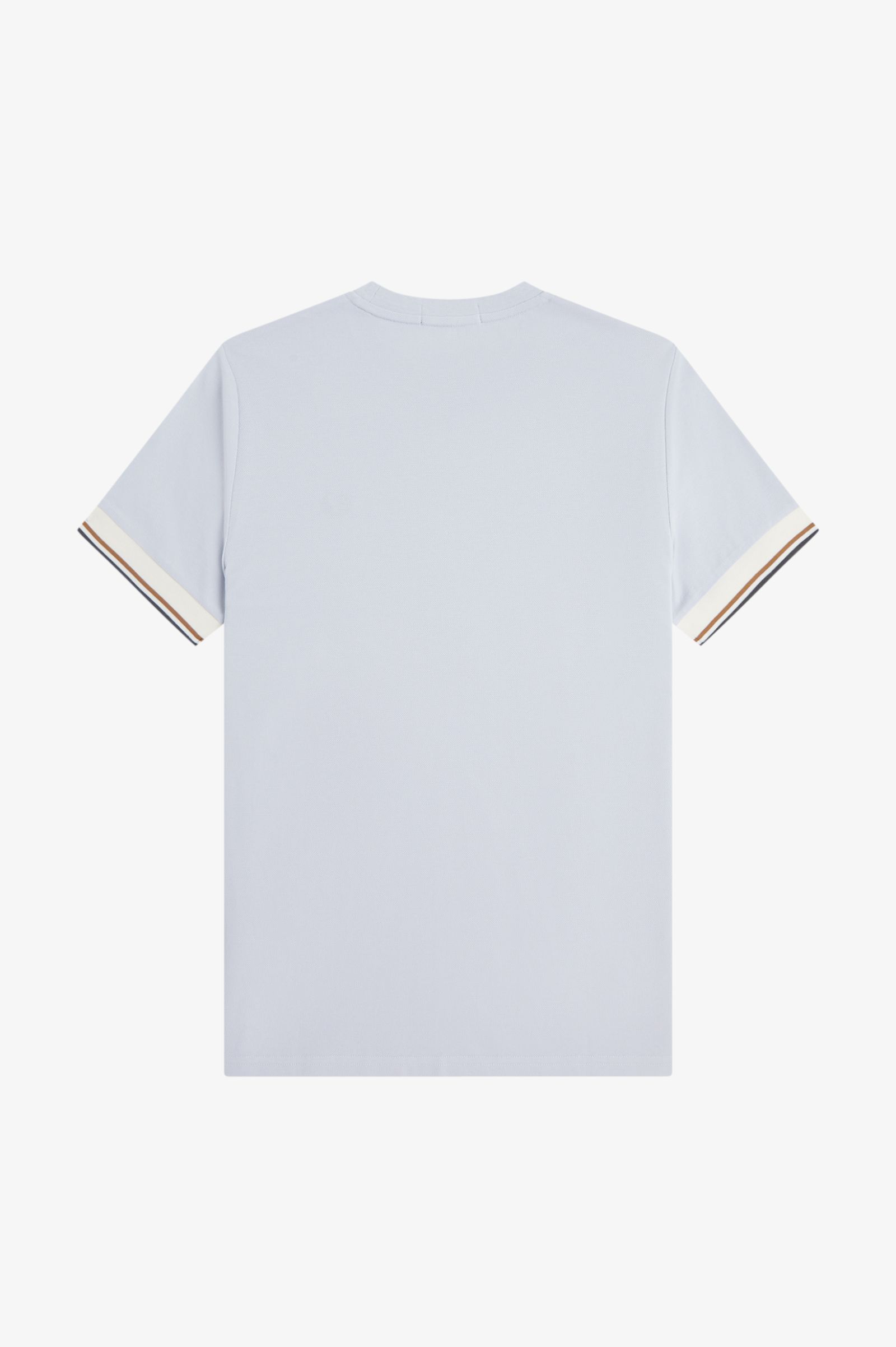 Fred Perry - Twin Tipped Cuff T-Shirt - Dusky Blue - Image 4