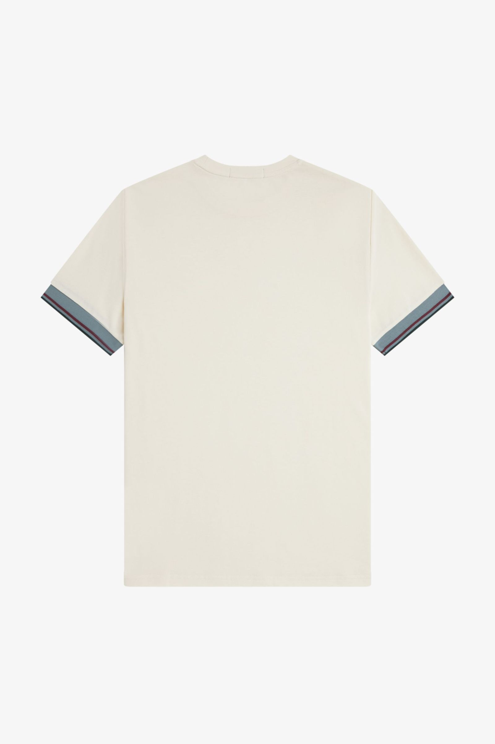 Fred Perry - Twin Tipped Cuff T-Shirt - Ecru - Image 5