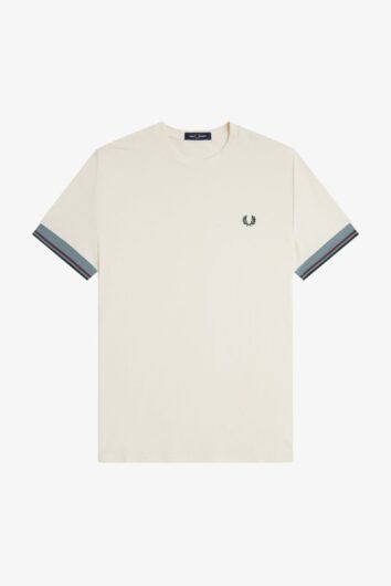 Fred Perry - Twin Tipped Cuff T-Shirt - Ecru