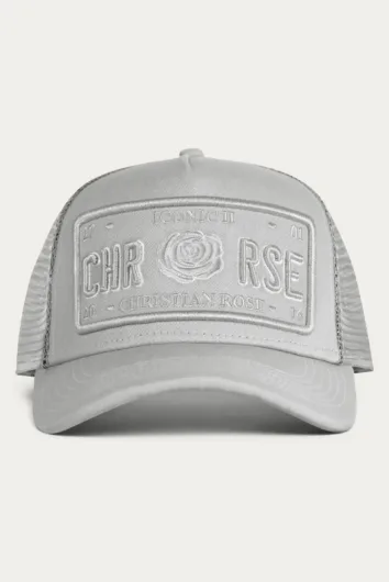 Christian Rose - Iconic II Plate - Ice Grey