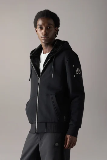 Moose Knuckles - Classic Bunny Hoodie - Black