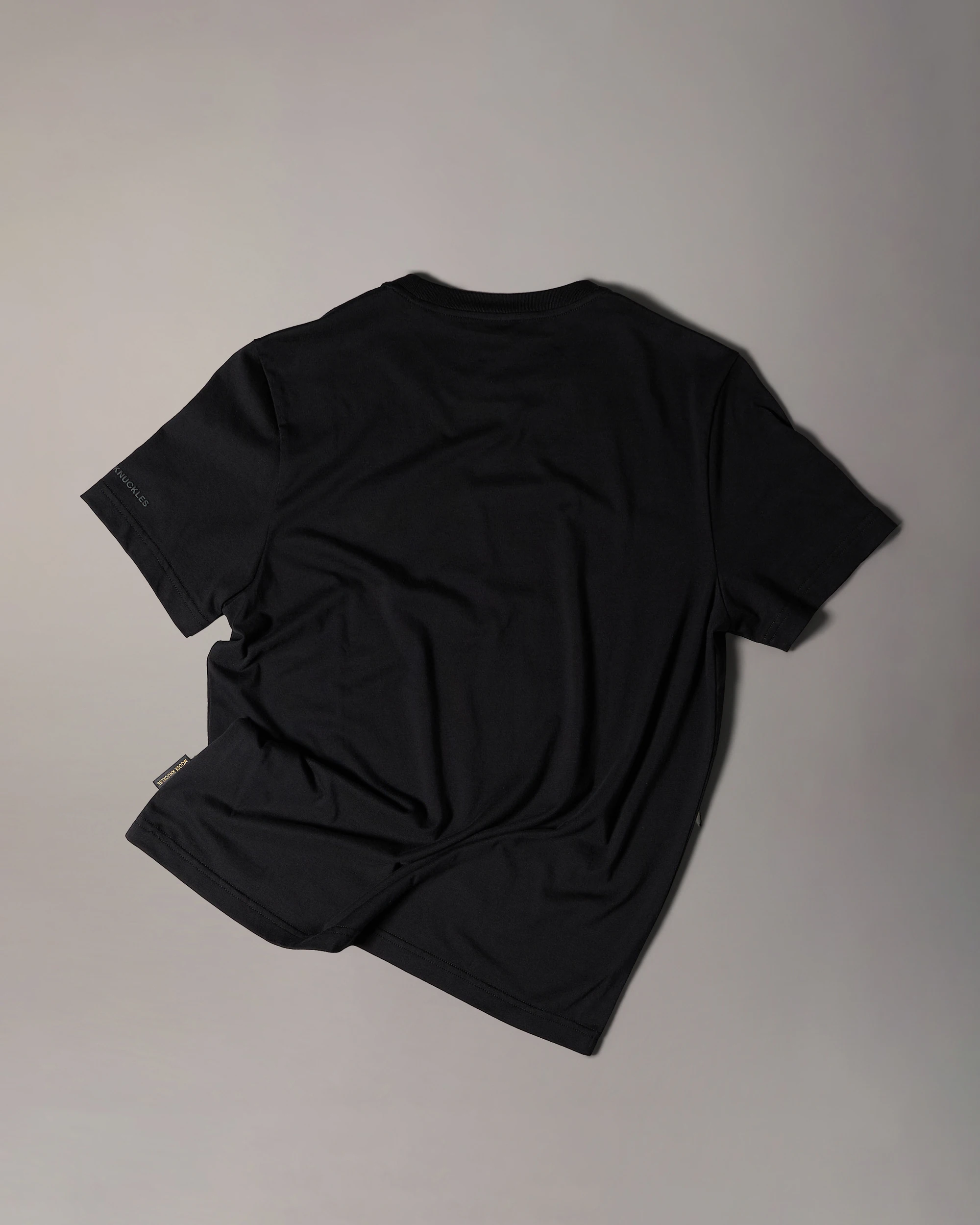 Moose Knuckles - Gold Series Crescent T-Shirt - Black - Image 3